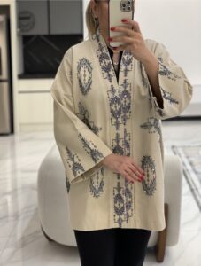 رویه گلدوزی پولک دوزی ترک اورجینال طرح پرکار - Image 4