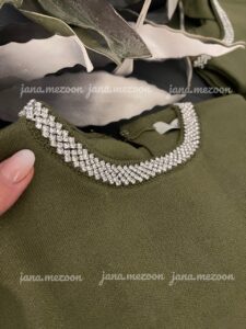 بافت پینترستی نگین دوزی ترک طرح زارا - Image 2