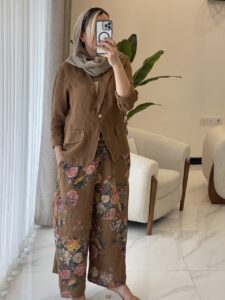 کت و شلوار لینن ایتالیایی طرح جیب نما - Image 7