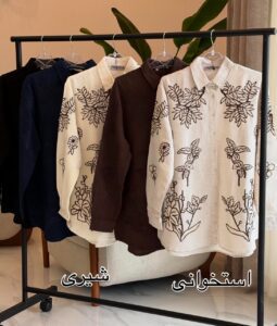 شومیز گلدوزی و پولک دوزی اورجینال ترک طرح جانا