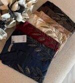 شومیز گلدوزی پولک دوزی ترک اورجینال طرح برگ - Image 10