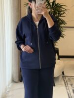 ست اویشو سویشرت کلاه دار و شلوار - Image 6