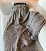 کت لینن ایتالیایی طرح بیسیک - Image 2