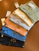 شومیز گلدوزی پولک دوزی ترک اورجینال طرح لیراتا - Image 4