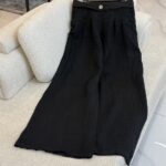 شلوار لینن ایتالیایی طرح تک دکمه