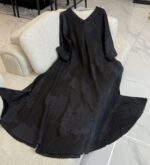 پیراهن سوپر کلوش ایتالیایی طرح رز آبی -گرم بالا - Image 7