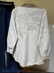 کت چرم دوزی و مروارید دوزی ترک - Image 8