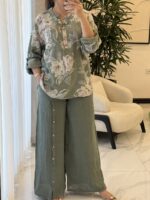 شومیز لینن ایتالیایی طرح رزمات جدید 2 - Image 3