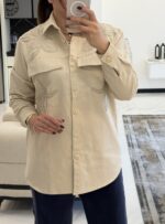 کت چرم دوزی و مروارید دوزی ترک - Image 2