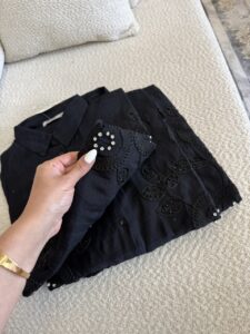 شومیز لینن ترک طرح سارا - Image 2