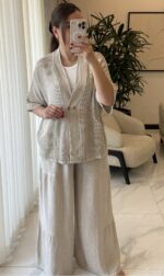 ست رویه و شلوار الیاف نارگیل ایتالیایی - وارداتی - Image 7