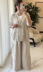 ست رویه و شلوار الیاف نارگیل ایتالیایی - وارداتی - Image 6