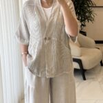ست رویه و شلوار الیاف نارگیل ایتالیایی - وارداتی